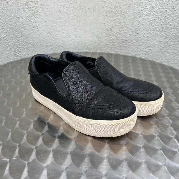 Ash Leather Platform Loafers - Picture 2 of 5